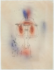 Singer of the Comic Opera by Paul Klee