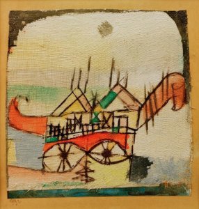 Sphinx-like by Paul Klee