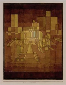 City Perspective by Paul Klee
