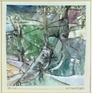 Utility Poles by Paul Klee
