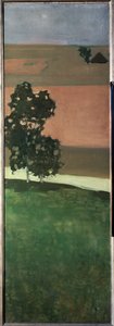 View of the Aar valley, Switzerland by Paul Klee