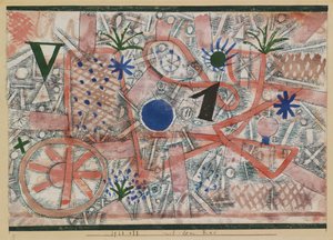 With the Wheel by Paul Klee