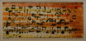 Destroyed Egypt by Paul Klee