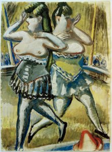Two Circus Dancers