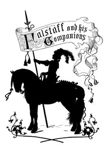 Frontispiece from Falstaff and His Companions