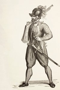 Arquebusier of the 16th Century by Paul Lacroix