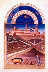 March, 1412-1416 by Paul Limbourg