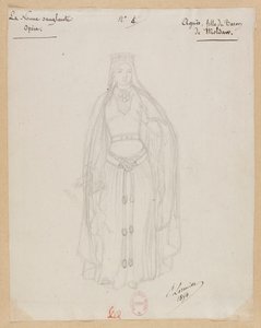 Agnès, Daughter of the Baron of Moldaw by Paul Lormier