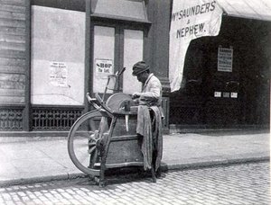 A London Knife Grinder