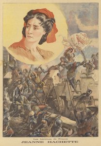 Jeanne Hachette at the Siege of Beauvais