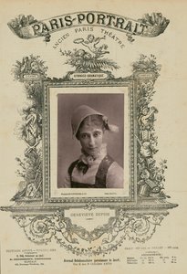 Genevieve Dupois, Gymnase - Dramatique by Paul Nadar