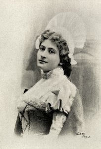 Portrait of Lucienne Breval by Paul Nadar