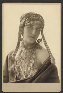 Unknown Woman in Theatrical Costume by Paul Nadar