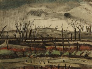 Desolate Landscape, Ypres Salient by Paul Nash