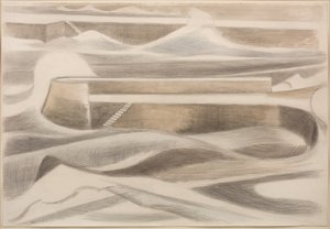 Sea Wall by Paul Nash