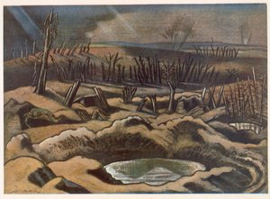 The Field at Passchendaele, British Artists at the Front, Continuation of The Western Front, Part Three, Paul Nash by Paul Nash