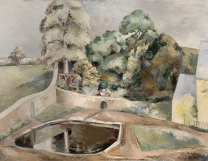 The Pond at Souldern by Paul Nash