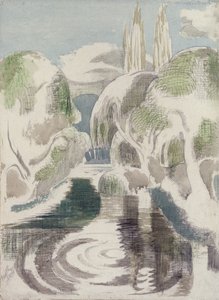 The Pool by Paul Nash