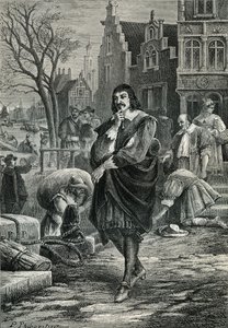 René Descartes in Amsterdam by Paul Phillipoteaux