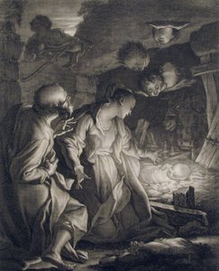 Nativity, 1727 by Paul Ponce Antoine Robert
