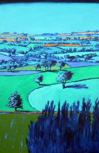 Blue Landscape by Paul Powis