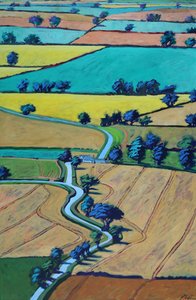 Lane in Summer by Paul Powis