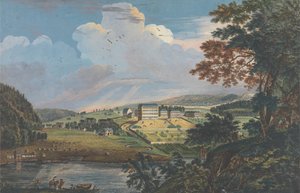 A View of Bethlehem, the Great Moravian Settlement in the Province of Pennsylvania by Paul Sandby