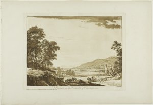 Bangor in the County of Caernarvon by Paul Sandby