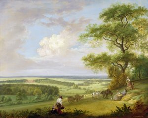 Hackwood Park, Hampshire by Paul Sandby