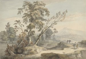 Italianate Landscape with Travellers No.2