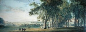 View of Windsor, from Snow Hill in the Great Park by Paul Sandby