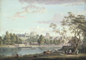 Windsor Castle, from across the Thames by Paul Sandby