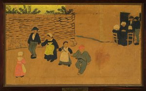 Breton Panel with Children by Paul Sérusier