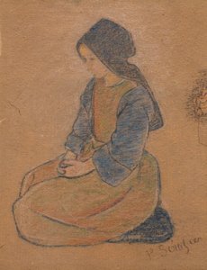 Peasant Girl by Paul Sérusier