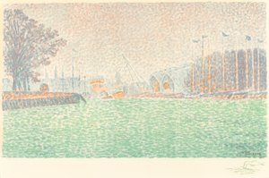 At Flushing by Paul Signac