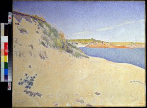 The Beach at Saint-Briac by Paul Signac
