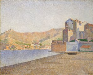 The City Beach, Collioure, Opus 165. 1887