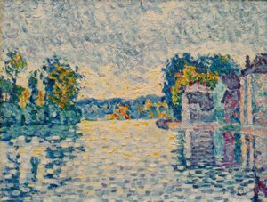 The Seine at Samois by Paul Signac