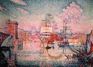Entrance to the Port of Marseilles, 1911 by Paul Signac
