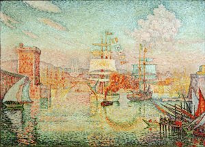 Entrance to the Port of Marseille by Paul Signac