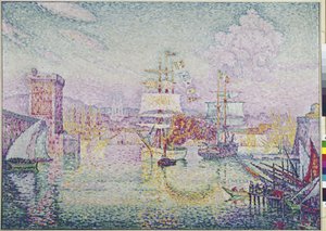 Entry to the Port of Marseille by Paul Signac