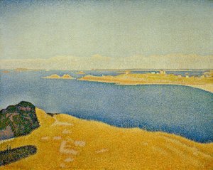 The Sea. Saint-Briac. La Garde Guerin. Saint-Lunaire (Opus 2) by Paul Signac