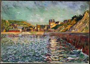Le Port-en-Bessin by Paul Signac