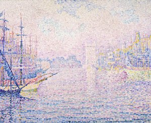 Marseille Port, Morning Mist by Paul Signac