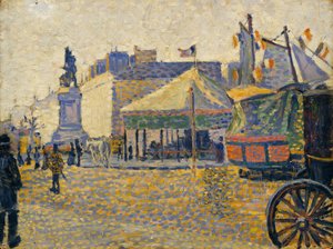 Place de Clichy by Paul Signac