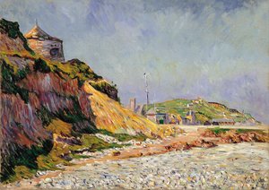 Port-en-Bessin, The Beach by Paul Signac