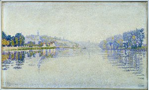 Riverside, the Seine and Herblay