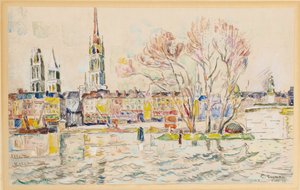 Rouen by Paul Signac