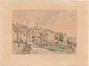 Saint-Paul-de-Vence by Paul Signac