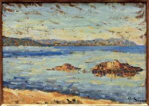 Saint-Tropez, Calm by Paul Signac